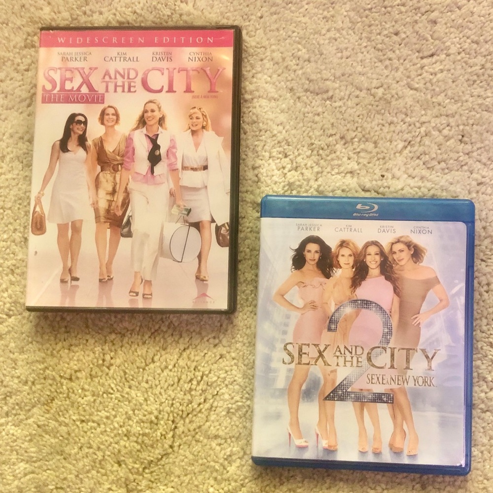 Free w/ purchase - Sex and the City 1 and 2 DVD / Blue-Ray Combo
